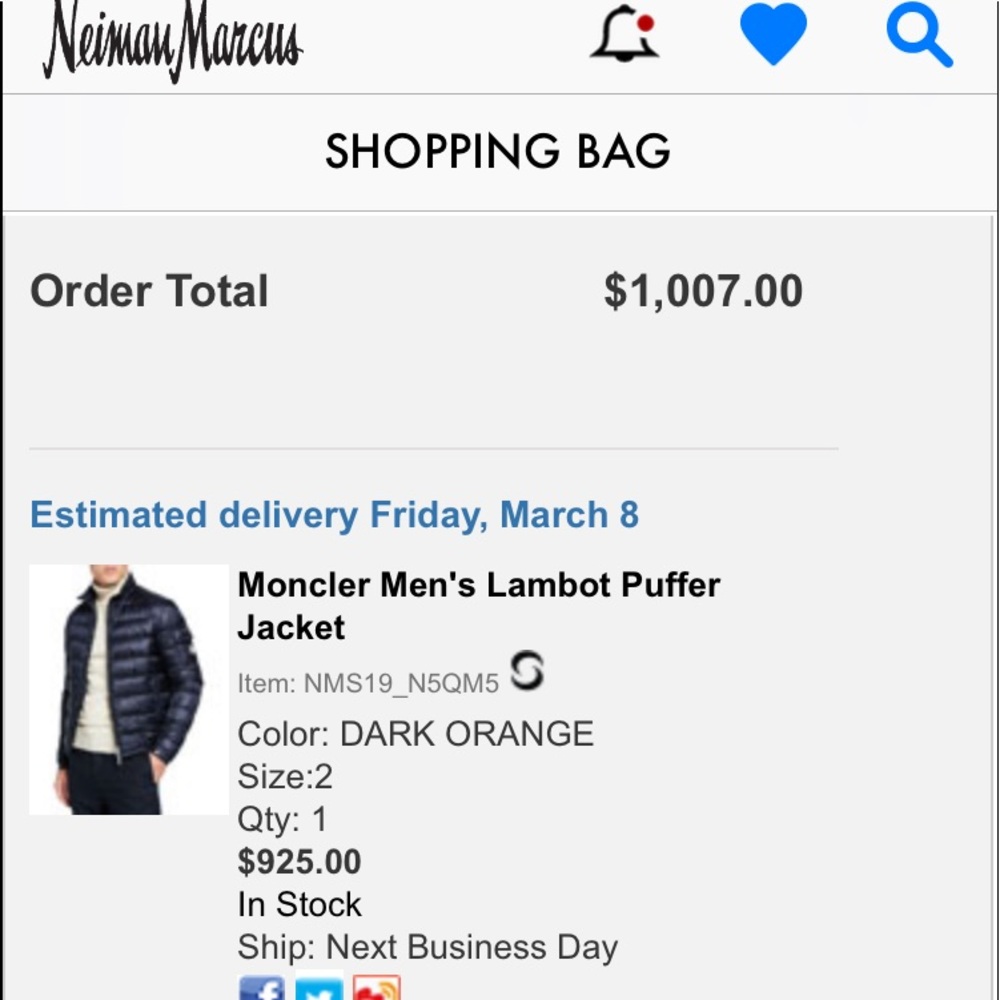 Moncler size 2